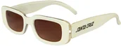 Okulary przeciwsłoneczne - okulary przeciwsłoneczne SANTA CRUZ STRIP WIRED SUNGLASSES Clear Off White - miniaturka - grafika 1