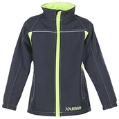 Kurtki i płaszcze dla chłopców - Planam 6130110 rozmiar 110/116 "Junior" kurtka softshell - antracyt/żółty - miniaturka - grafika 1