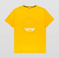 Koszulki męskie - T-Shirt Męski Antony Morato Super Slim Fit Gold - Xl - miniaturka - grafika 1