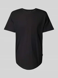 T-shirt z detalem z logo model ‘MATT’ - Koszulki męskie - miniaturka - grafika 1