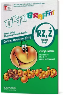 Operon Renata Czabaj, Aleksandra Piechnik-Kaszuba Ortograffiti. Czytam, rozumiem, piszę. RZ, Ż. Klasa 5-6. Zeszyt ćwiczeń. Część 2 - Podręczniki dla szkół podstawowych - miniaturka - grafika 2