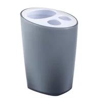 Kubki na szczoteczki do zębów - Pojemnik na szczoteczki Art szary - miniaturka - grafika 1