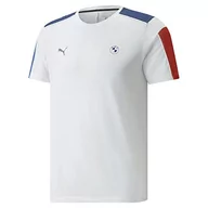 Koszulki męskie - PUMA Męski t-shirt BMW MMS T7, biały, XS - miniaturka - grafika 1