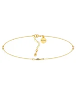 Naszyjniki - Złoty Choker Z Bezbarwnymi Kryształami Swarovski® Crystal - miniaturka - grafika 1