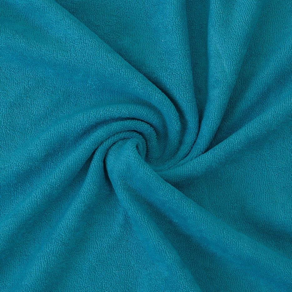 Kvalitex Prześcieradło dziecięce frotte 60x120cm turkusowe