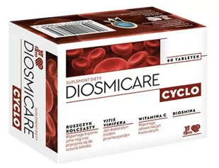 WegaFarm Diosmicare cyclo, Suplement diety, 60 tabletek - Witaminy i minerały - miniaturka - grafika 1