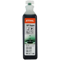 Oleje silnikowe - STIHL HP Super 100ml - zielony oryginalny olej do kosiark i piły do mieszanki - miniaturka - grafika 1