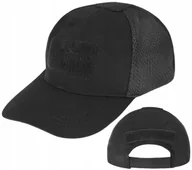 Czapki męskie - Dominator czapka z daszkiem "Vent" męska czapka sportowa outdoor rip-stop czarna - miniaturka - grafika 1