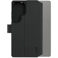 Etui i futerały do telefonów - Etui PANZERGLASS Care Feature Wallet Kickstand do Samsung Galaxy S25 Ultra Czarny - miniaturka - grafika 1