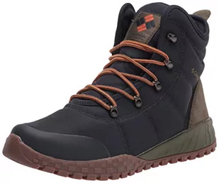 Columbia Fairbanks Omni-Heat kozaki zimowe Mężczyźni, Abyss Dark Adobe, 40.5 EU - Kozaki damskie - miniaturka - grafika 1