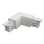 Lampy pozostałe - TRINITY łącznik L 90 st lewy biały do szyny 3-fazowej natynkowej - miniaturka - grafika 1