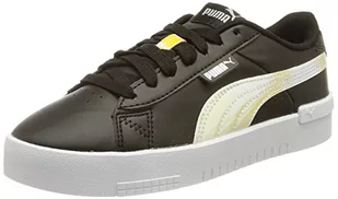 PUMA Dziewczęce sneakersy Jada Holo Jr, Puma Black Puma Black Puma Silver, 36 EU - Buty dla dziewczynek - miniaturka - grafika 1
