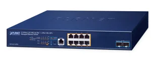 PLANET Layer 3, 8-Port 2.5GBASE-T Zarządzany L3 2.5G Ethernet (100/1000/2500) Obsługa PoE 1U Niebieski - Pozostałe akcesoria sieciowe - miniaturka - grafika 1