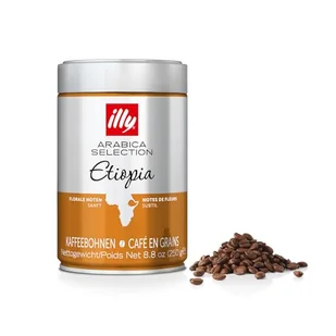 illy Coffee Beans, Luxus Arabica Coffee Beans Selection, Etiopia, 6 sztuk (6 x 250 g) - Kawa - miniaturka - grafika 1