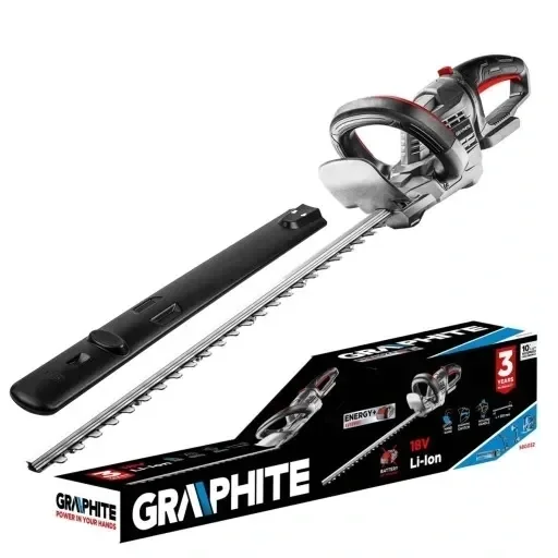Graphite Nożyce Do Żywopłotu 18v 510mm Sekator Do Krzewów Energy 18v 58g032