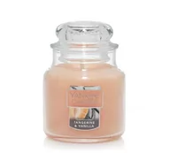 Świece - Yankee Candle, Świeca zapachowa Small Jar Tangerine Vanilla, 104 g - miniaturka - grafika 1