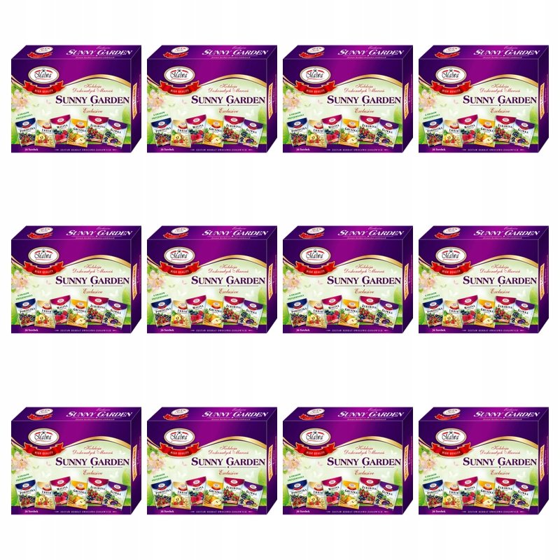 Malwa Sunny Garden herbata owocowo-ziołowa X12