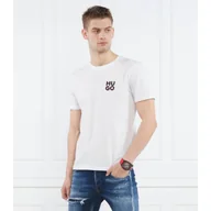 Koszulki męskie - HUGO T-shirt | Regular Fit - miniaturka - grafika 1