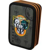 Piórniki - Piórnik 3-komorowy z wyposażeniem Coolpack Disney Core Jumper 3 Mandalorian - miniaturka - grafika 1