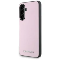 Etui i futerały do telefonów - Etui Karl Lagerfeld Saffiano Metal Logo do Samsung Galaxy A56 różowy - miniaturka - grafika 1