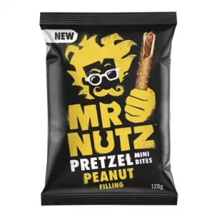 Mr Nutz Paluszki solone z nadzieniem z orzeszków ziemnych 120 g - Paluszki - miniaturka - grafika 1
