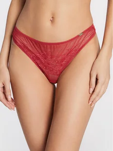 Gossard Stringi Glossies Lace 13006 Różowy - Majtki damskie - miniaturka - grafika 1