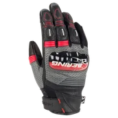 Rękawice motocyklowe - Rękawice Motocyklowe Bering Axel Czarny/Szary/CzerwonyS - miniaturka - grafika 1