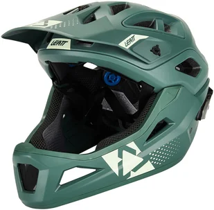 Leatt Leatt MTB 3.0 Enduro Helmet, zielony 55-56cm 2022 Kaski Fullface i Downhill - Kaski rowerowe - miniaturka - grafika 1