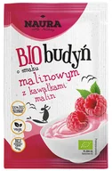 Szybkie dania obiadowe - Budyń o smaku malinowym BIO 38 g Naura M00-D297-1092E - miniaturka - grafika 1