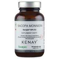 Układ nerwowy - Kenay Bacopa Monniera Bacopin, bakopa drobnolistna, 60 kapsułek - miniaturka - grafika 1