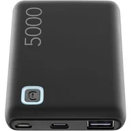 Powerbanki - Powerbank CELLULARLINE Essence 5000mAh 12W Czarny - miniaturka - grafika 1
