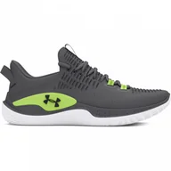 Buty sportowe męskie - Męskie buty treningowe Under Armour UA Flow Dynamic Intlknt - szare - miniaturka - grafika 1
