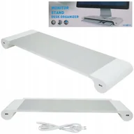 Akcesoria do monitorów - Silverstone MR01 Silver SST-MR01S aluminiowa podstawka pod 72003 - miniaturka - grafika 1