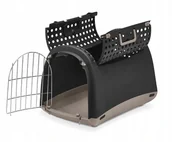 Transportery dla kotów - Stefanplast  transportowa dla zwierząt Argi pro kočky a psy Cabrio 50 x 32 x 34,5 cm Brązowa - miniaturka - grafika 1