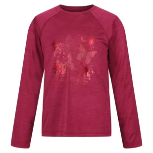 T-shirt Dziecięca Motyle Melanżowy Z Długim Rękawem Burnlee - Odzież sportowa dziecięca - miniaturka - grafika 1