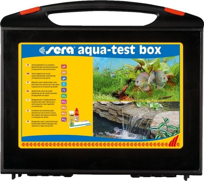 Sera Walizka z testami Aqua-test box + Cl