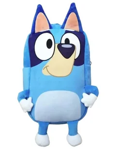 Plecak Dla Przedszkolaka Pluszowy Dziecięcy Bluey Blue Łączka Piesek - Plecaki szkolne i tornistry - miniaturka - grafika 1