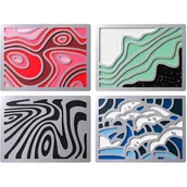 Gadżety dla graczy - Magnetyczne odznaki HYPERX Abstract - miniaturka - grafika 1