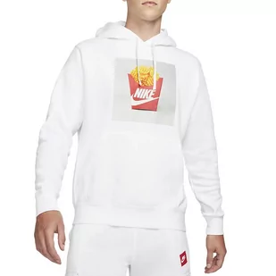 Bluza Nike Sportswear DM2274-100 - biała - Bluzy sportowe męskie - miniaturka - grafika 1