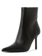 Botki damskie - Steve Madden - Damskie botki ze skóry Iyanna, czarny - miniaturka - grafika 1