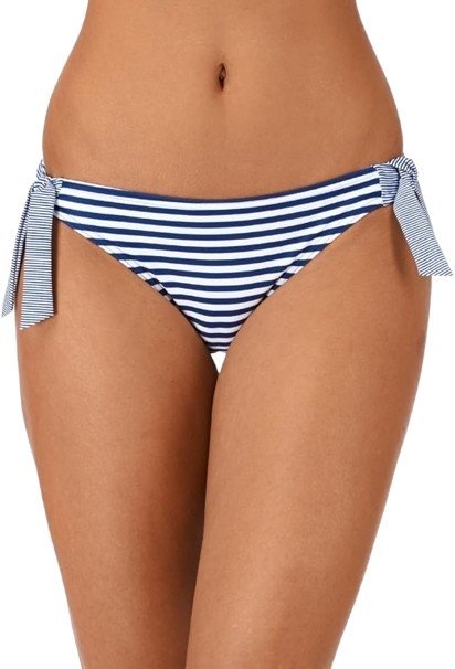 ESPRIT DÓŁ OD BIKINI W PASKI BIAŁO-NIEBIESKI 38 J5A