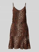 Sukienki - Spódnica mini taliowana z paskiem w talii model ‘NYA’ - miniaturka - grafika 1