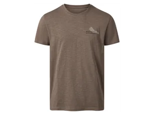 esmara Men T-shirt męski z bawełny (Brązowy, L (52/54)) - Koszulki męskie esmara Men T-shirt męski z bawełny (Brązowy, L (52/54)) - Koszulki męskie - miniaturka - grafika 1