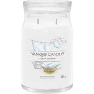 Świece - YANKEE CANDLE Świece zapachowe Clean Cotton 368.0 g - miniaturka - grafika 1