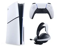 Konsole Playstation - Sony PlayStation 5 Slim + Pulse Elite - miniaturka - grafika 1