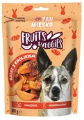 Przysmaki dla psów - PAN MIĘSKO PIES Przysmak Fruits and Veggies Batat z królikiem 100g - miniaturka - grafika 1