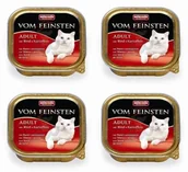 Mokra karma dla kotów - Animonda Vom Feinsten Adult Cat smak: z wołowina i ziemniakami 30 x 100g - miniaturka - grafika 1