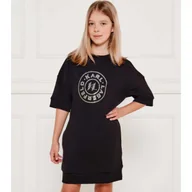 Sukienki i spódniczki dla dziewczynek - Karl Lagerfeld Kids Sukienka - miniaturka - grafika 1