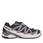 Buty trekkingowe damskie - Trekkingi Salomon Examotion L47962200 Szary - miniaturka - grafika 1