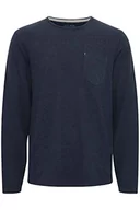 Koszulki męskie - Blend Męski t-shirt, 194024 / Dress Blues, XXL, 194024/Dress Blues, XXL - miniaturka - grafika 1